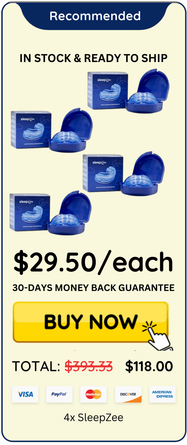 SleepZee Mouthpiece  offer package price 